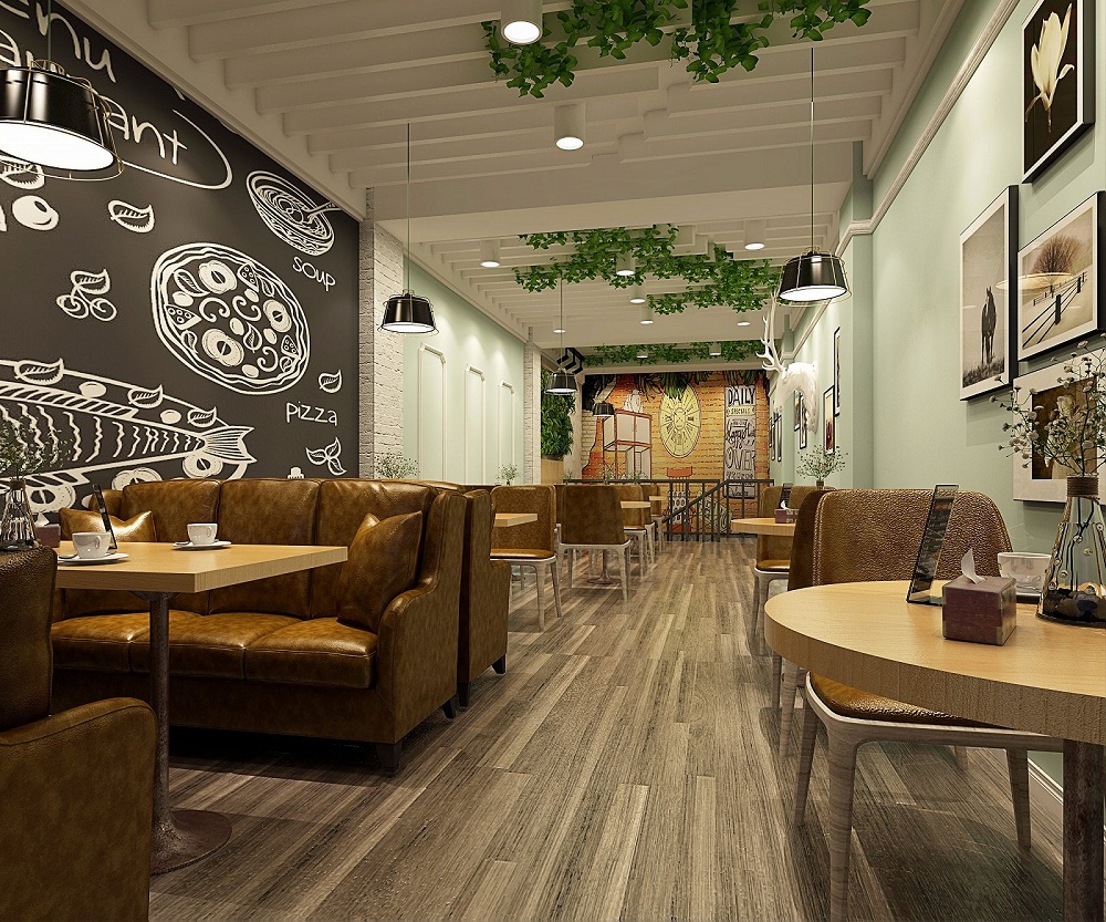 主题咖啡厅设计说明，工业风咖啡店装修设计说明